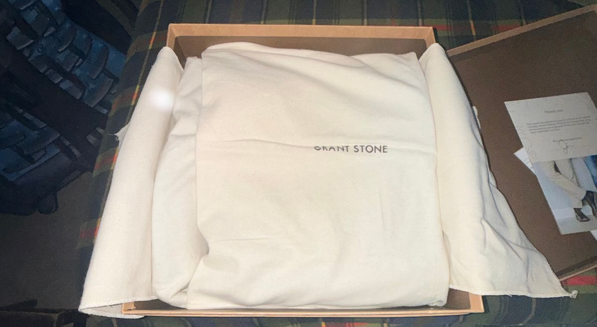 Photo by boots_4_me on February 26, 2026 of the Grant Stone Elias in Horween Dune Chromexcel.