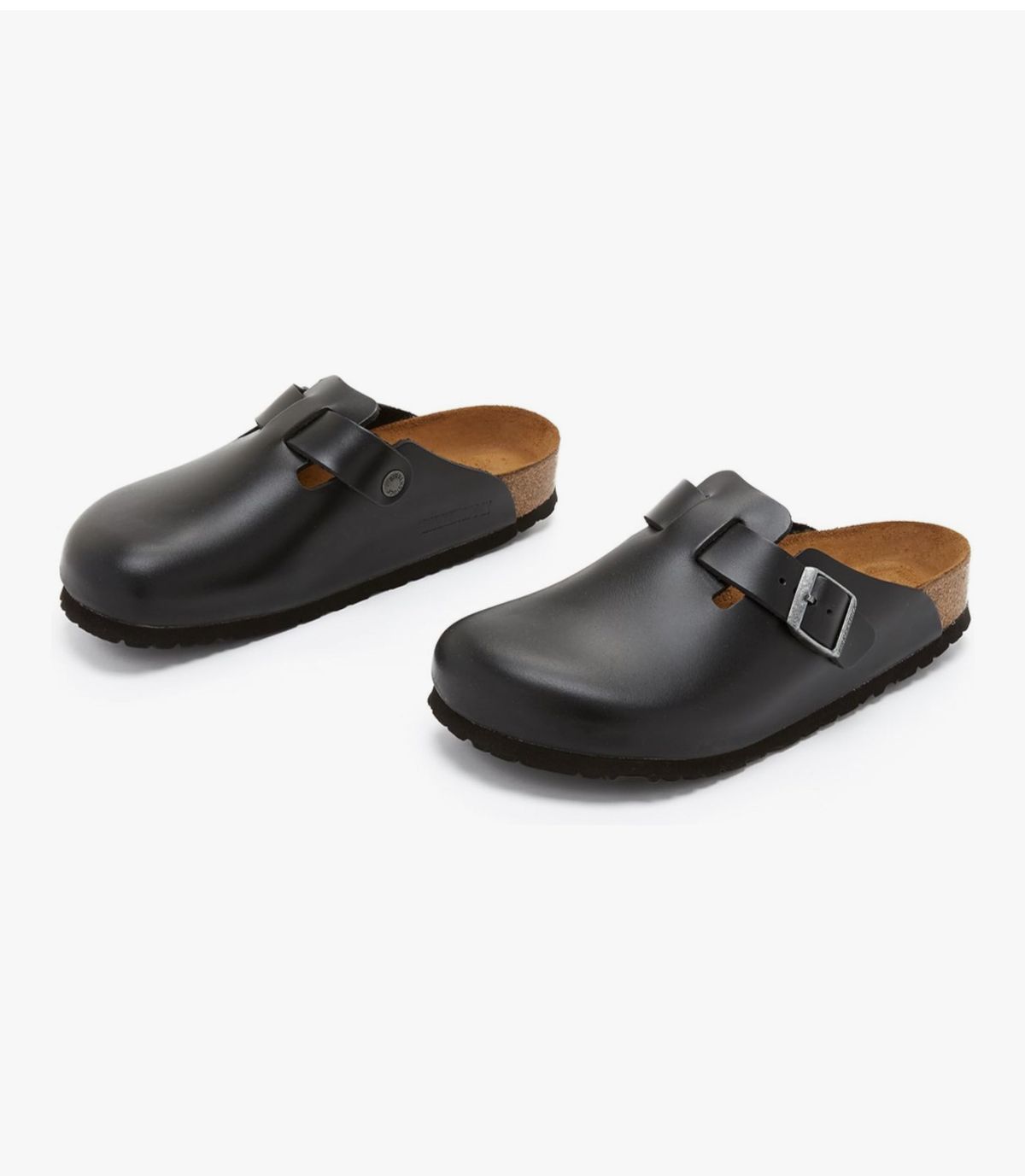 Photo by boots_4_me on July 26, 2025 of the Birkenstock Boston in D'Annonay Black Calf.