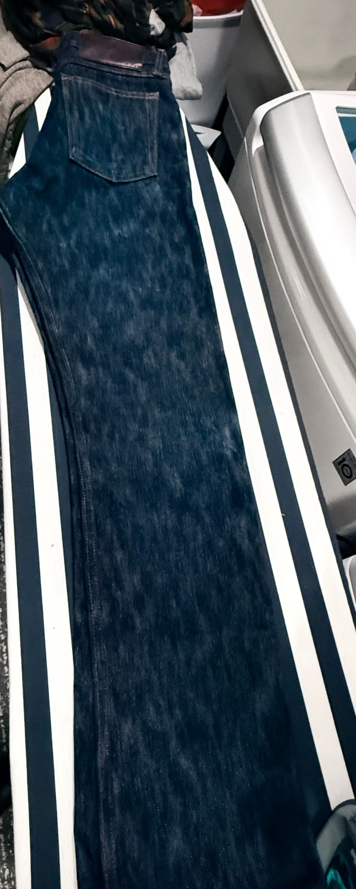 Photo by HeritageWearingPatriot on September 21, 2025 of the Naked & Famous Sakura True Guy Fit in 16oz Selvedge Denim Slubby.