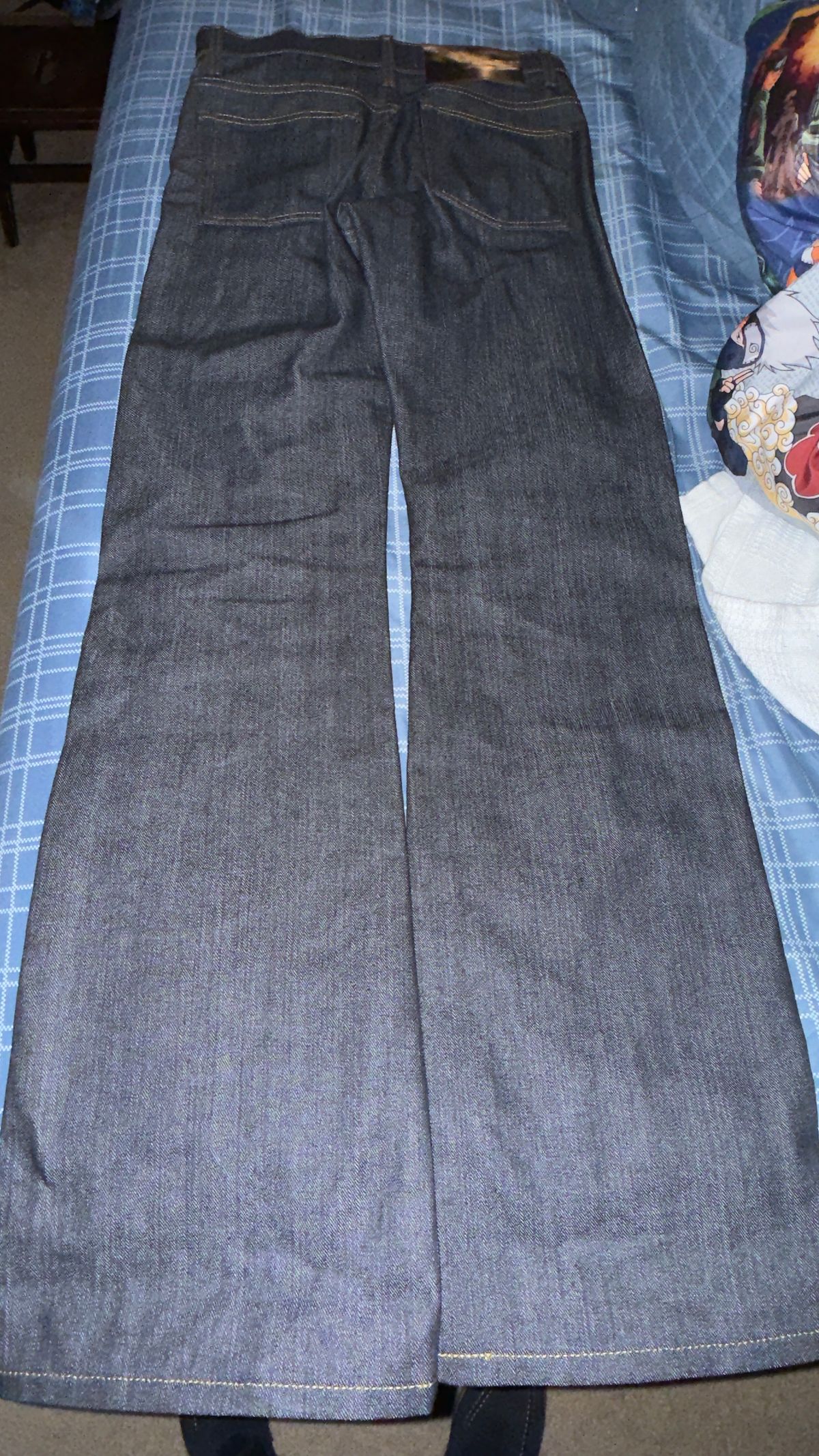 Photo by HeritageWearingPatriot on December 14, 2025 of the Naked & Famous Sakura True Guy Fit in 16oz Selvedge Denim Slubby.