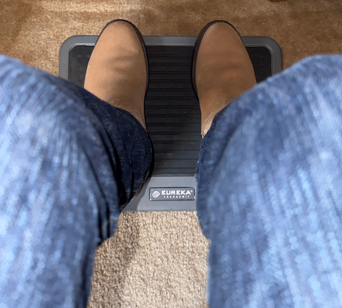 Photo by HeritageWearingPatriot on March 11, 2026 of the Grant Stone Elias in Horween Natural Chromexcel Roughout.