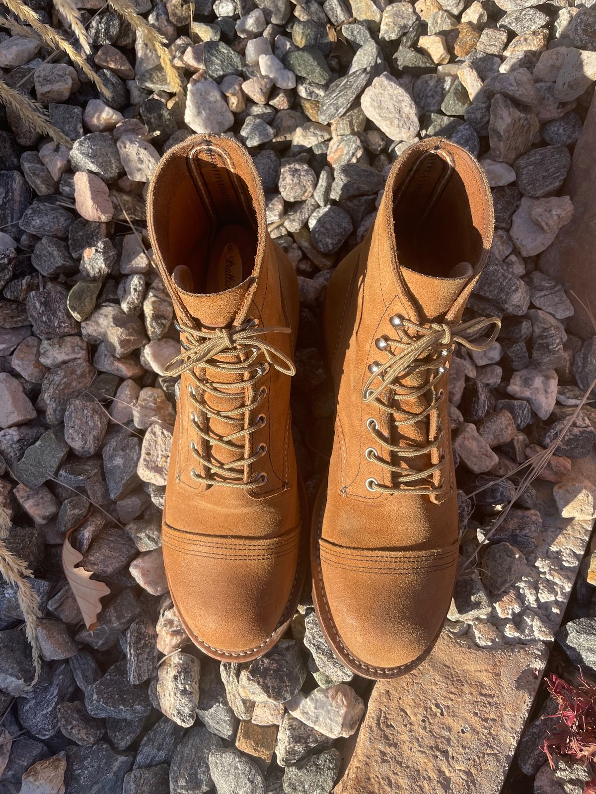 Photo by couchpotato on December 5, 2024 of the Red Wing Iron Ranger in S.B. Foot Hawthorne Muleskinner.