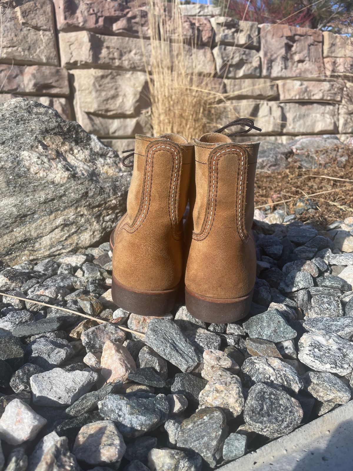 Photo by couchpotato on January 5, 2025 of the Red Wing Iron Ranger in S.B. Foot Hawthorne Muleskinner.