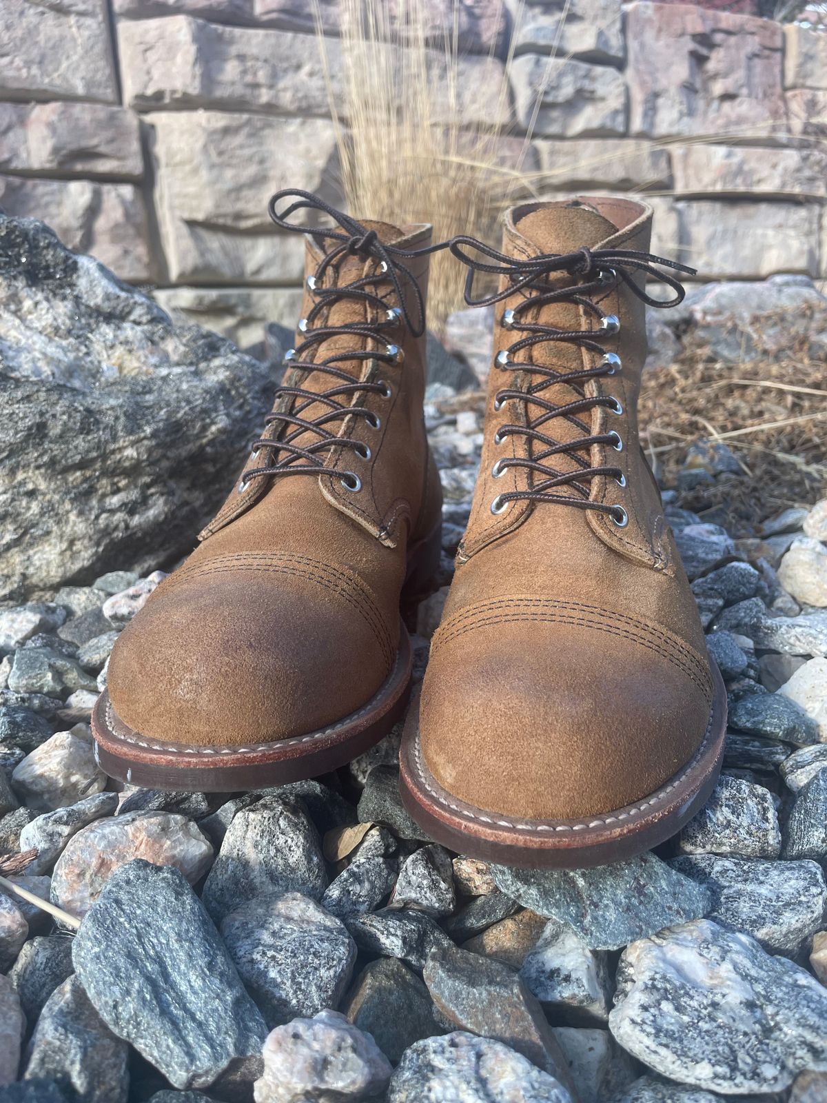Photo by couchpotato on January 5, 2025 of the Red Wing Iron Ranger in S.B. Foot Hawthorne Muleskinner.