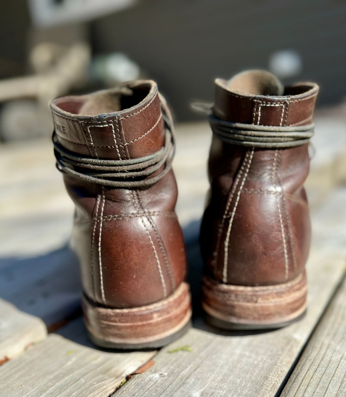 Photo by 12xubywire on March 2, 2024 of the Wolverine 1000 Mile Cap-Toe Boot in Horween Brown Chromexcel.