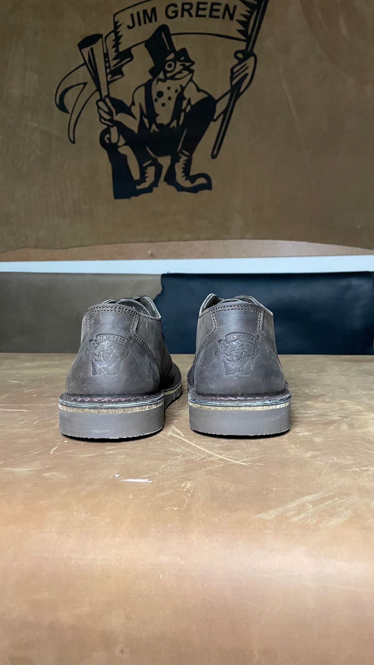Photo by garethcrouch on October 3, 2022 of the Jim Green Unlisted Model in Unknown Leather.