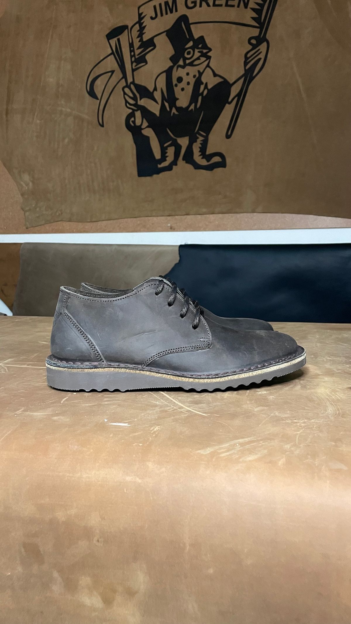 Photo by garethcrouch on October 3, 2022 of the Jim Green Unlisted Model in Unknown Leather.