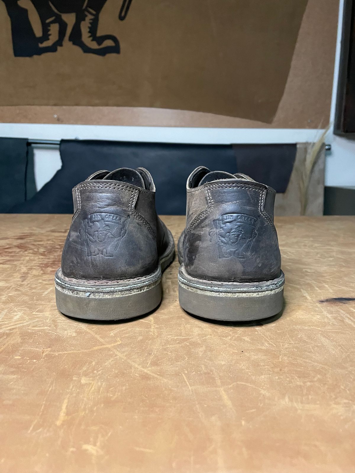 Photo by garethcrouch on February 3, 2023 of the Jim Green Unlisted Model in Unknown Leather.