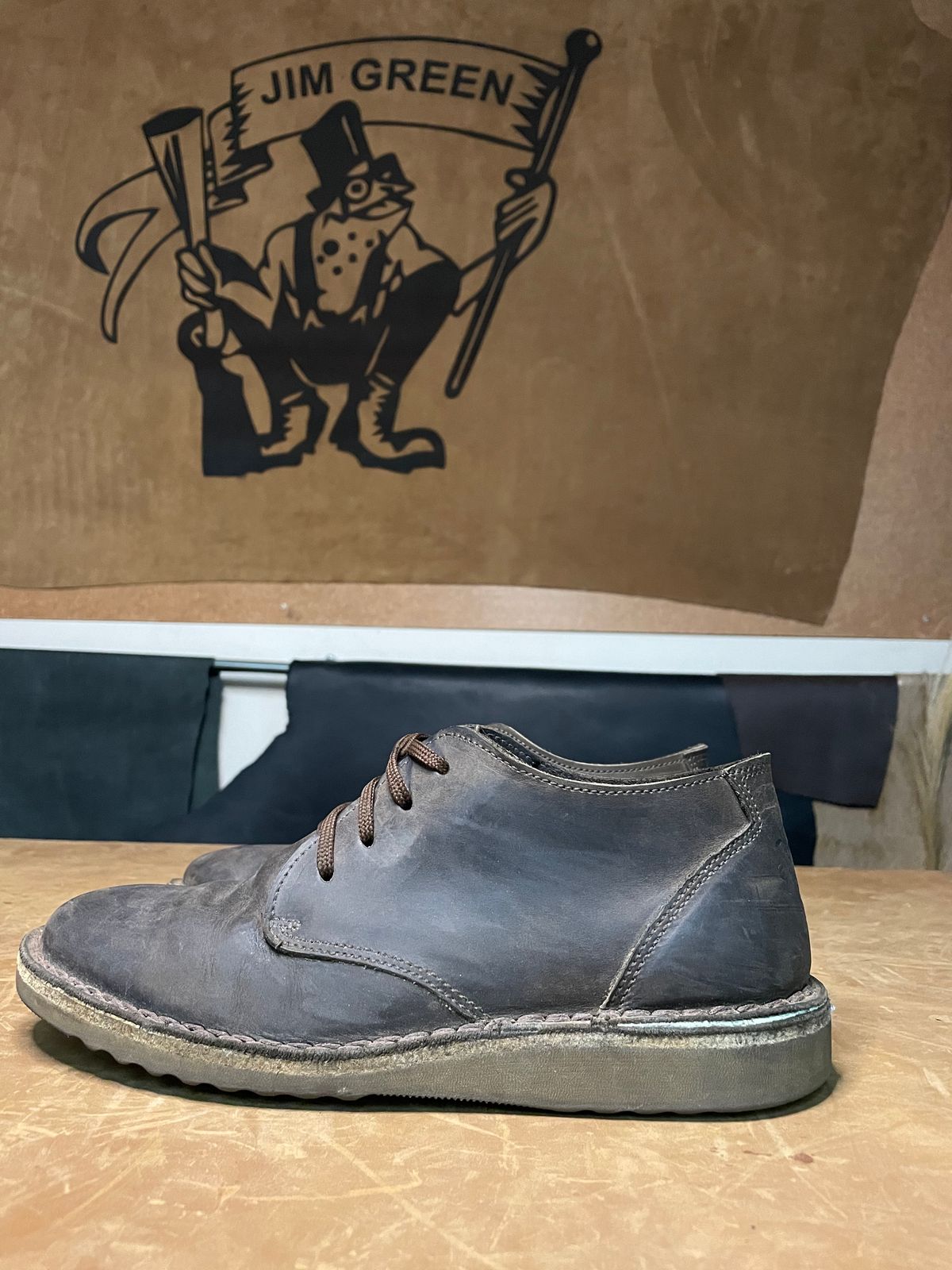 Photo by garethcrouch on February 3, 2023 of the Jim Green Unlisted Model in Unknown Leather.