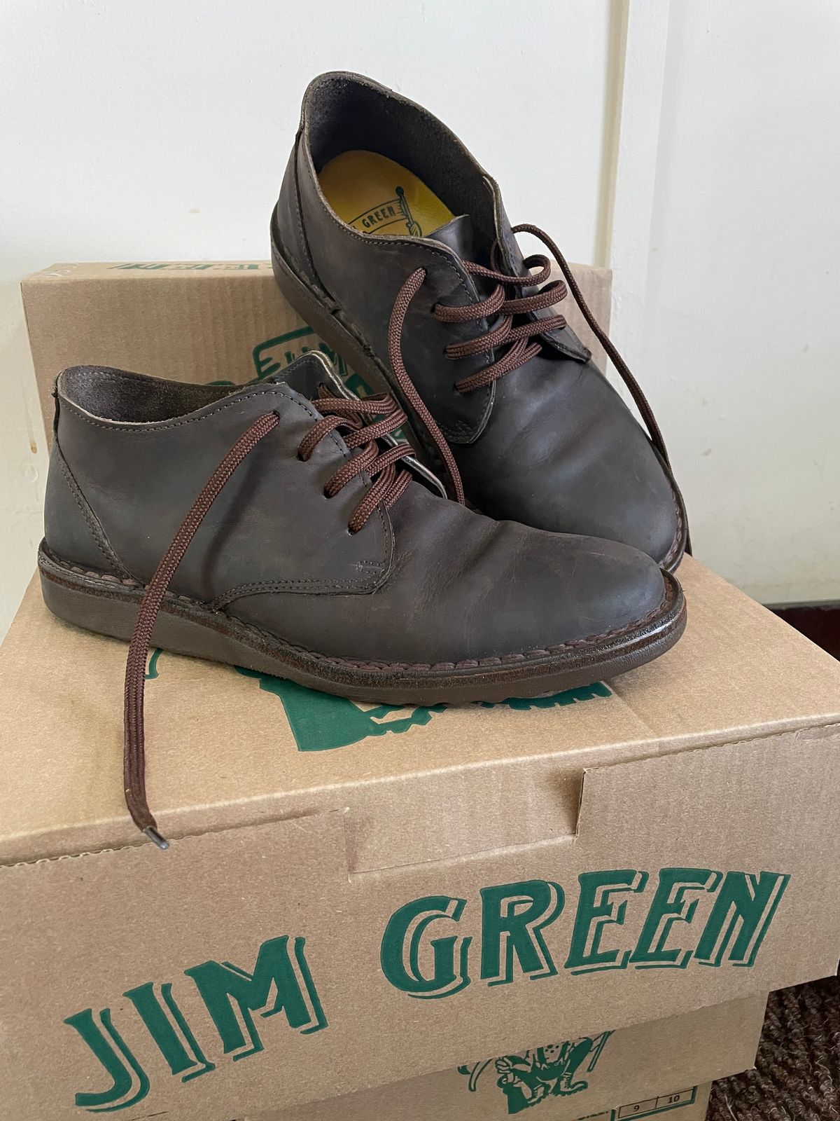 Photo by garethcrouch on March 1, 2023 of the Jim Green Unlisted Model in Unknown Leather.
