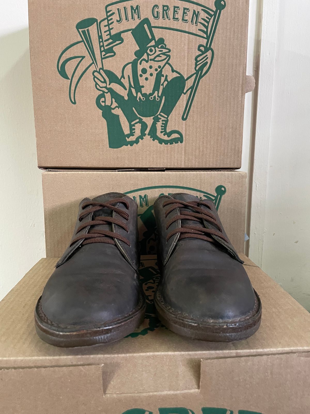 Photo by garethcrouch on March 1, 2023 of the Jim Green Unlisted Model in Unknown Leather.