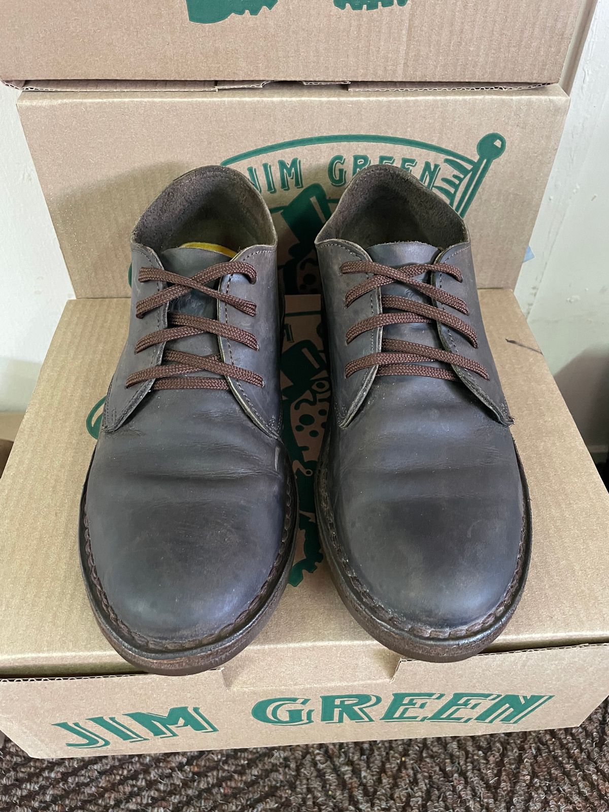 Photo by garethcrouch on March 1, 2023 of the Jim Green Unlisted Model in Unknown Leather.