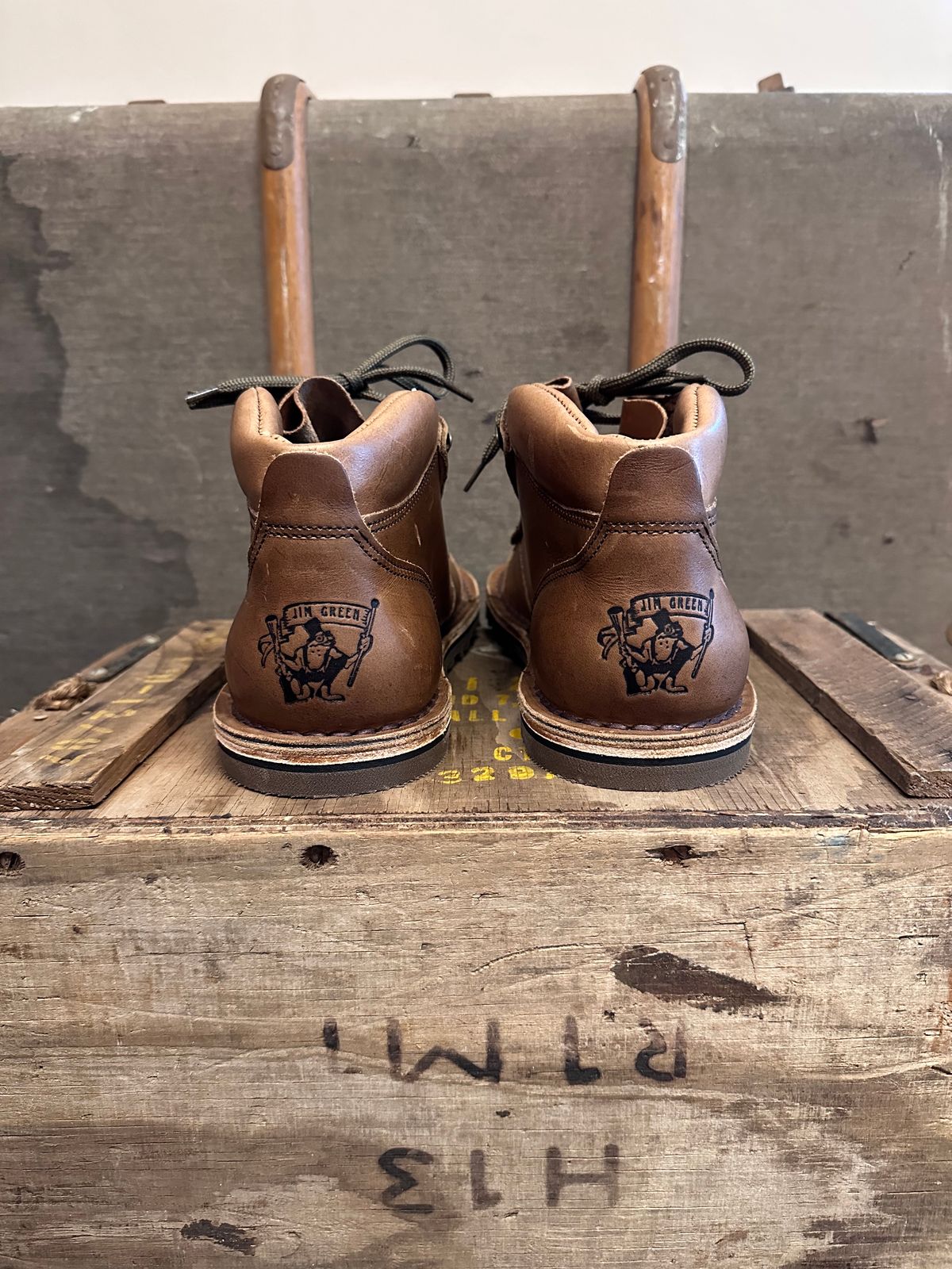 Photo by garethcrouch on October 2, 2023 of the Jim Green Natural Veg Tan in Natural Veg Tan.