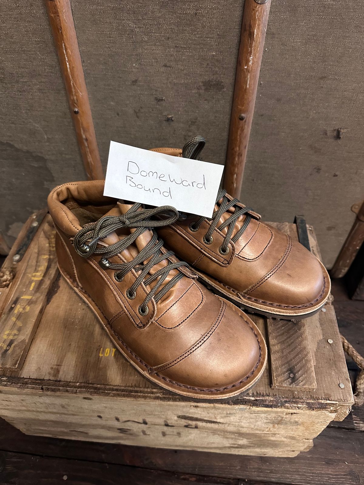Photo by garethcrouch on October 2, 2023 of the Jim Green Natural Veg Tan in Natural Veg Tan.