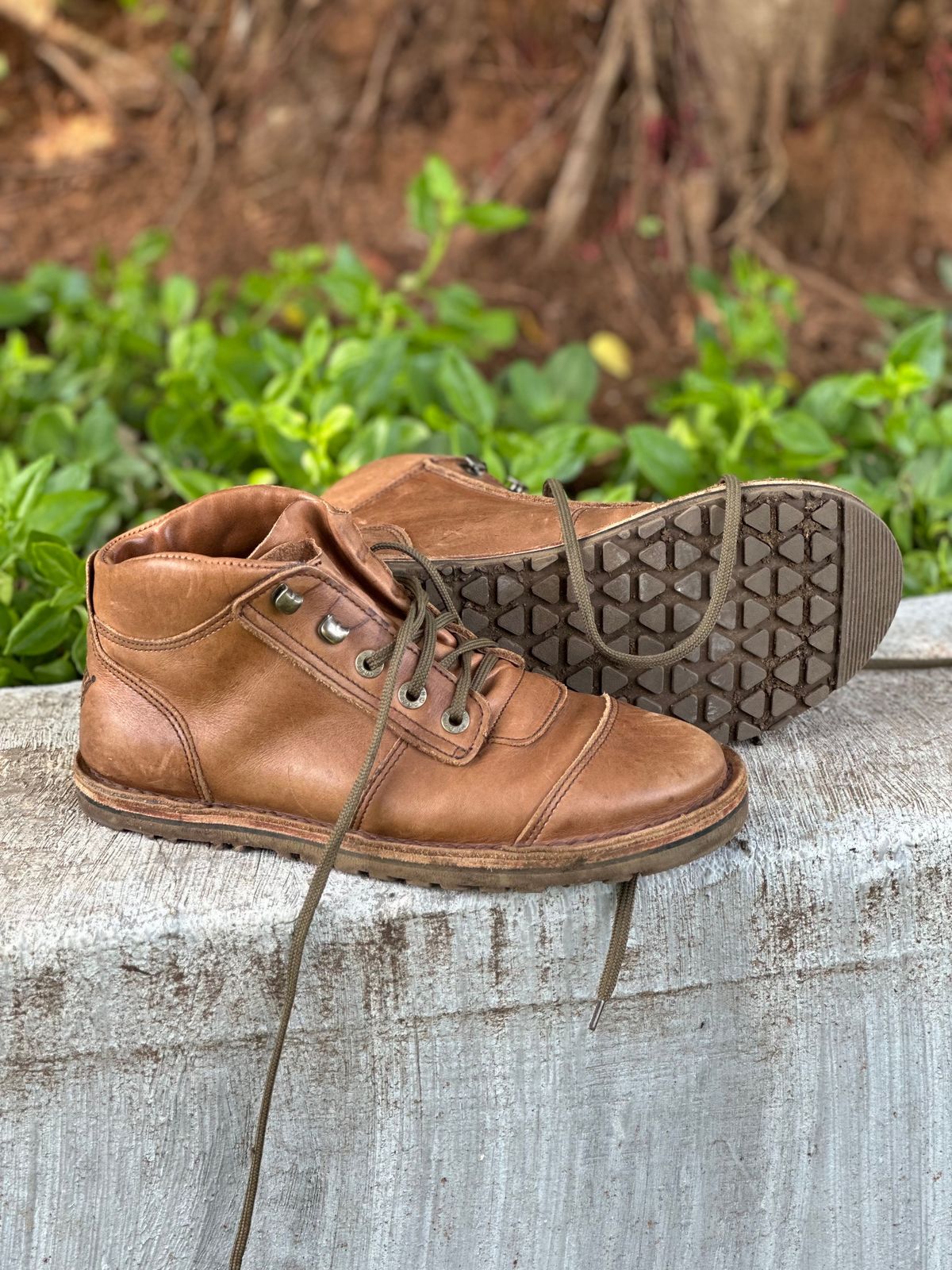 Photo by garethcrouch on November 3, 2023 of the Jim Green Natural Veg Tan in Natural Veg Tan.