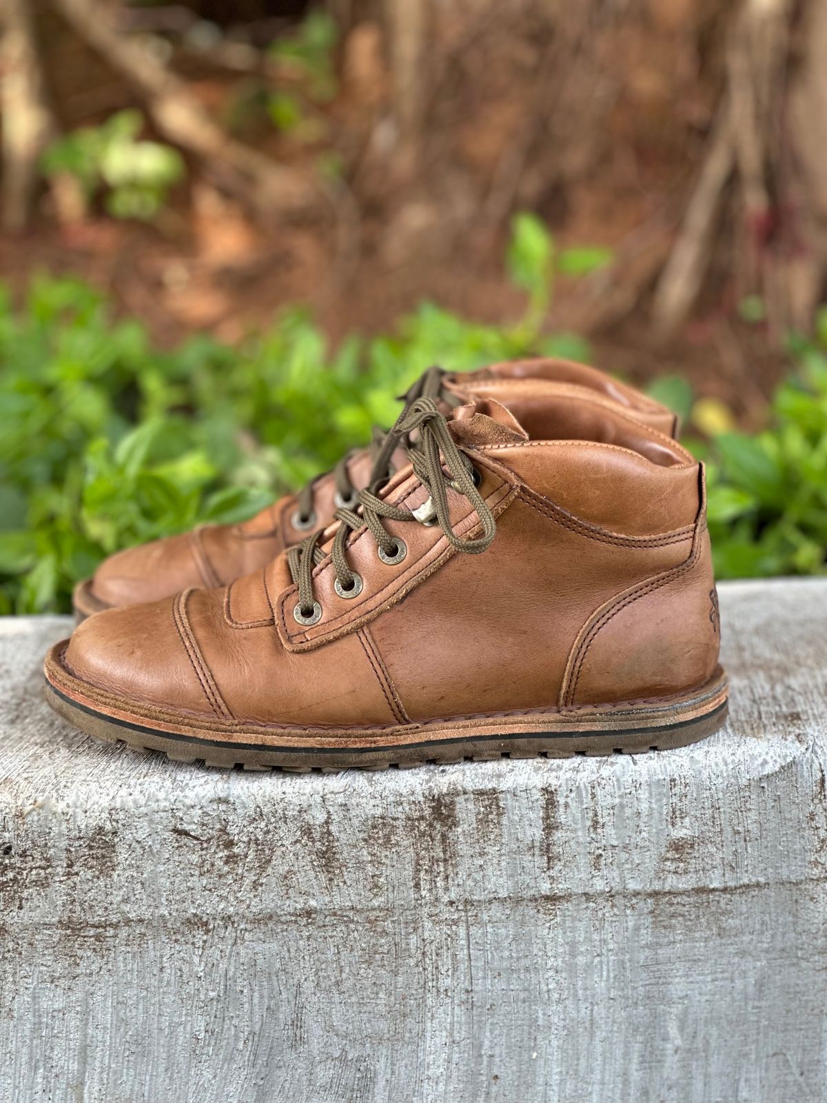 Photo by garethcrouch on November 3, 2023 of the Jim Green Natural Veg Tan in Natural Veg Tan.