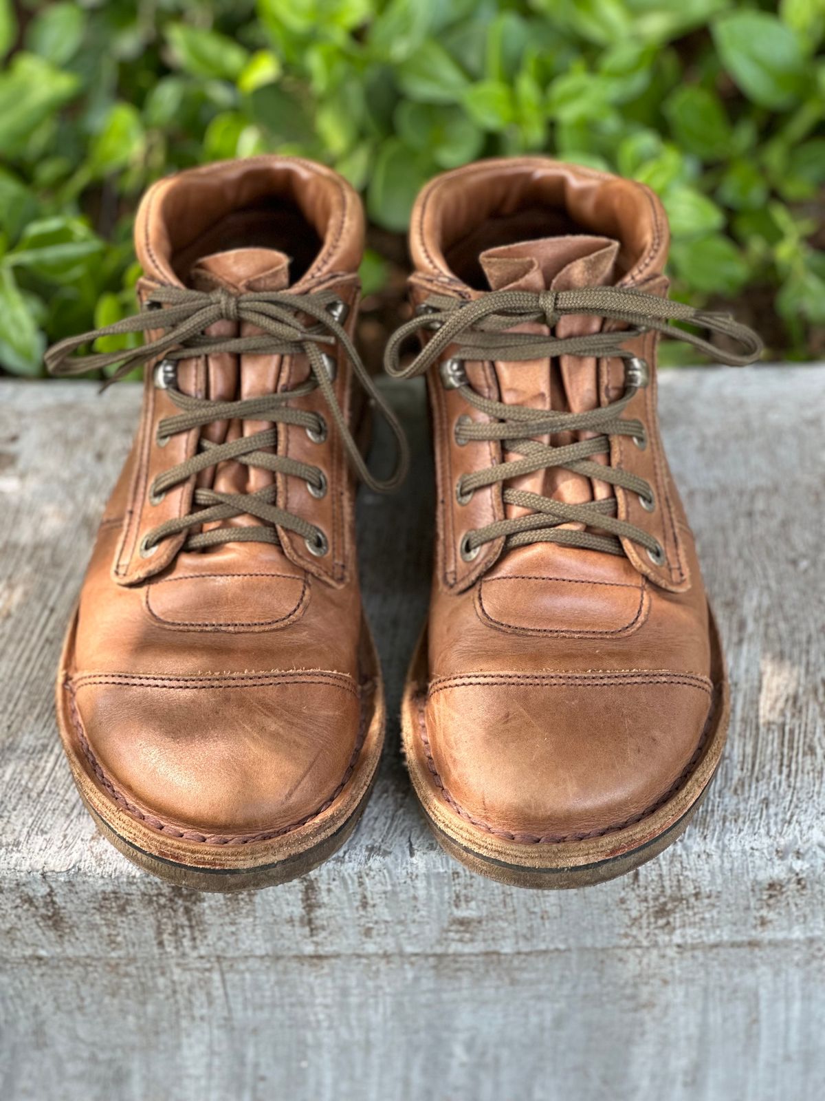 Photo by garethcrouch on November 3, 2023 of the Jim Green Natural Veg Tan in Natural Veg Tan.