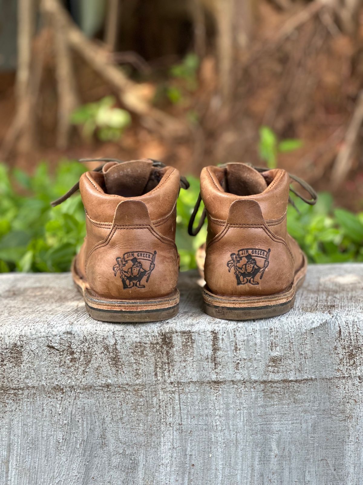 Photo by garethcrouch on November 3, 2023 of the Jim Green Natural Veg Tan in Natural Veg Tan.