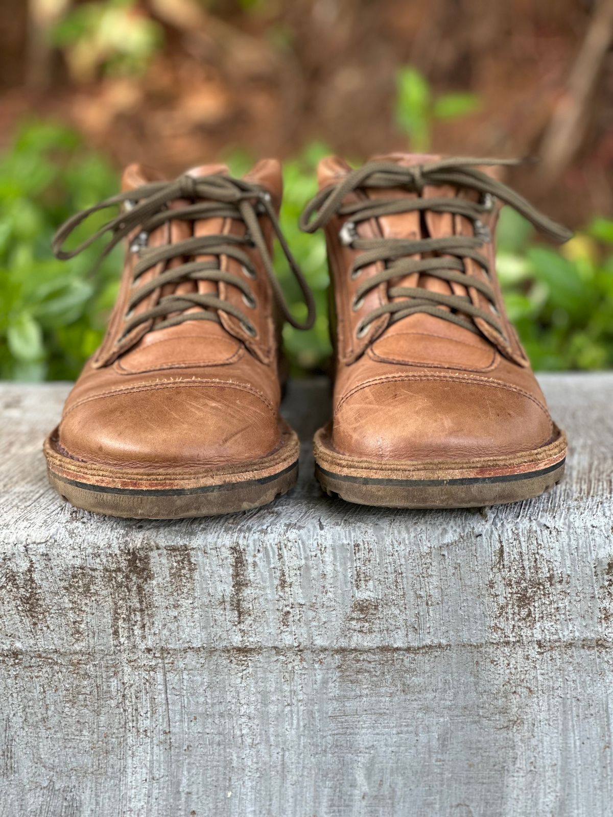 Photo by garethcrouch on November 3, 2023 of the Jim Green Natural Veg Tan in Natural Veg Tan.