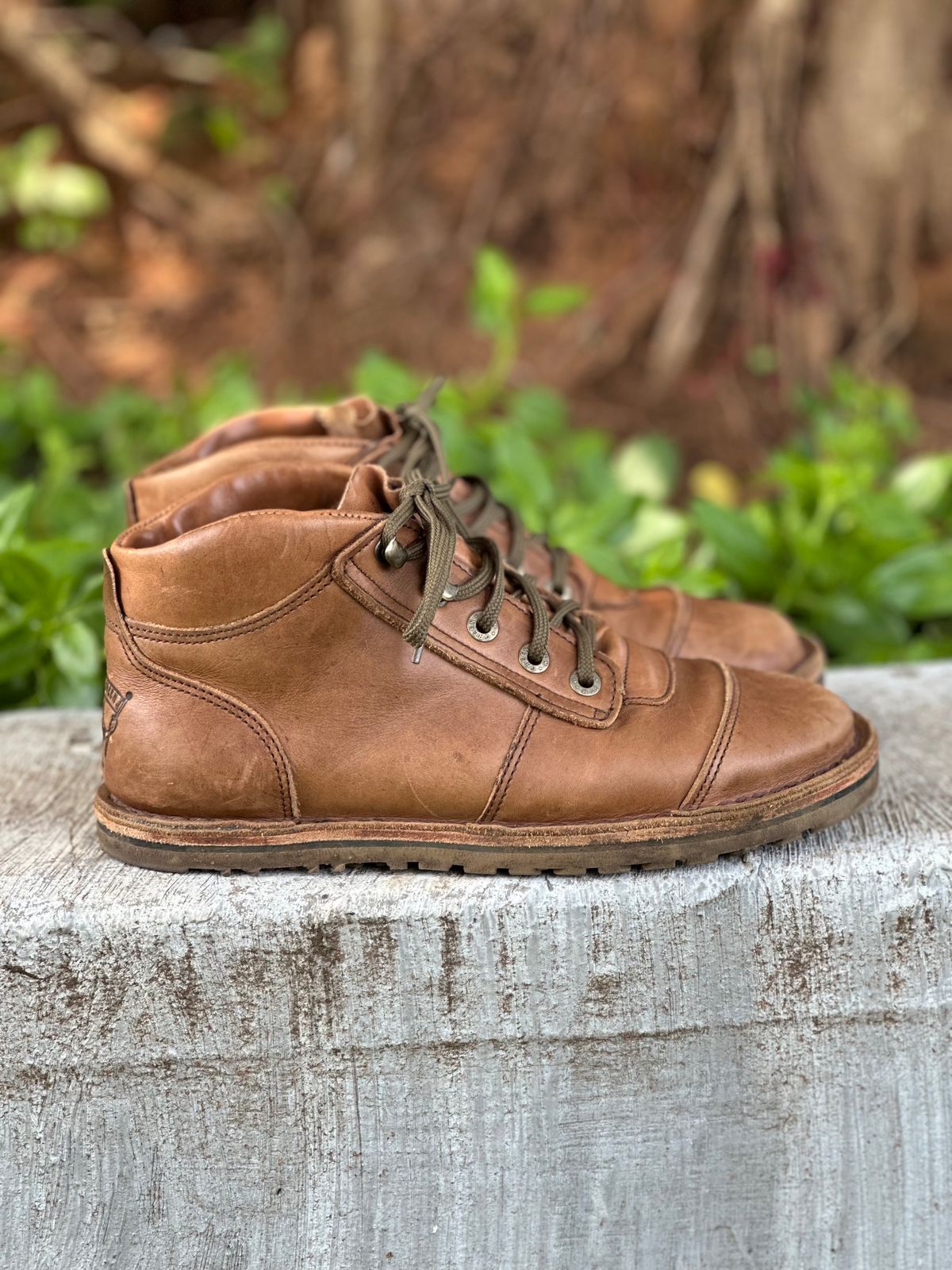 Photo by garethcrouch on November 3, 2023 of the Jim Green Natural Veg Tan in Natural Veg Tan.