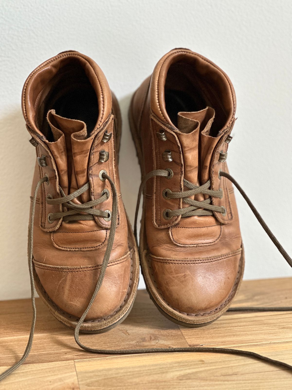 Photo by garethcrouch on December 4, 2023 of the Jim Green Natural Veg Tan in Natural Veg Tan.