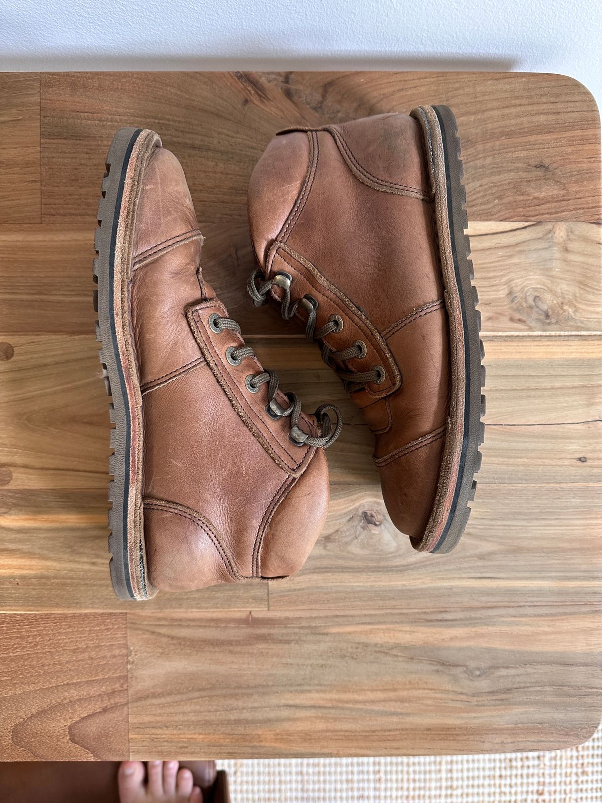 Photo by garethcrouch on December 4, 2023 of the Jim Green Natural Veg Tan in Natural Veg Tan.