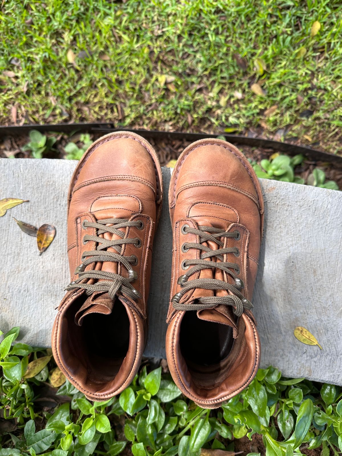 Photo by garethcrouch on January 2, 2024 of the Jim Green Natural Veg Tan in Natural Veg Tan.