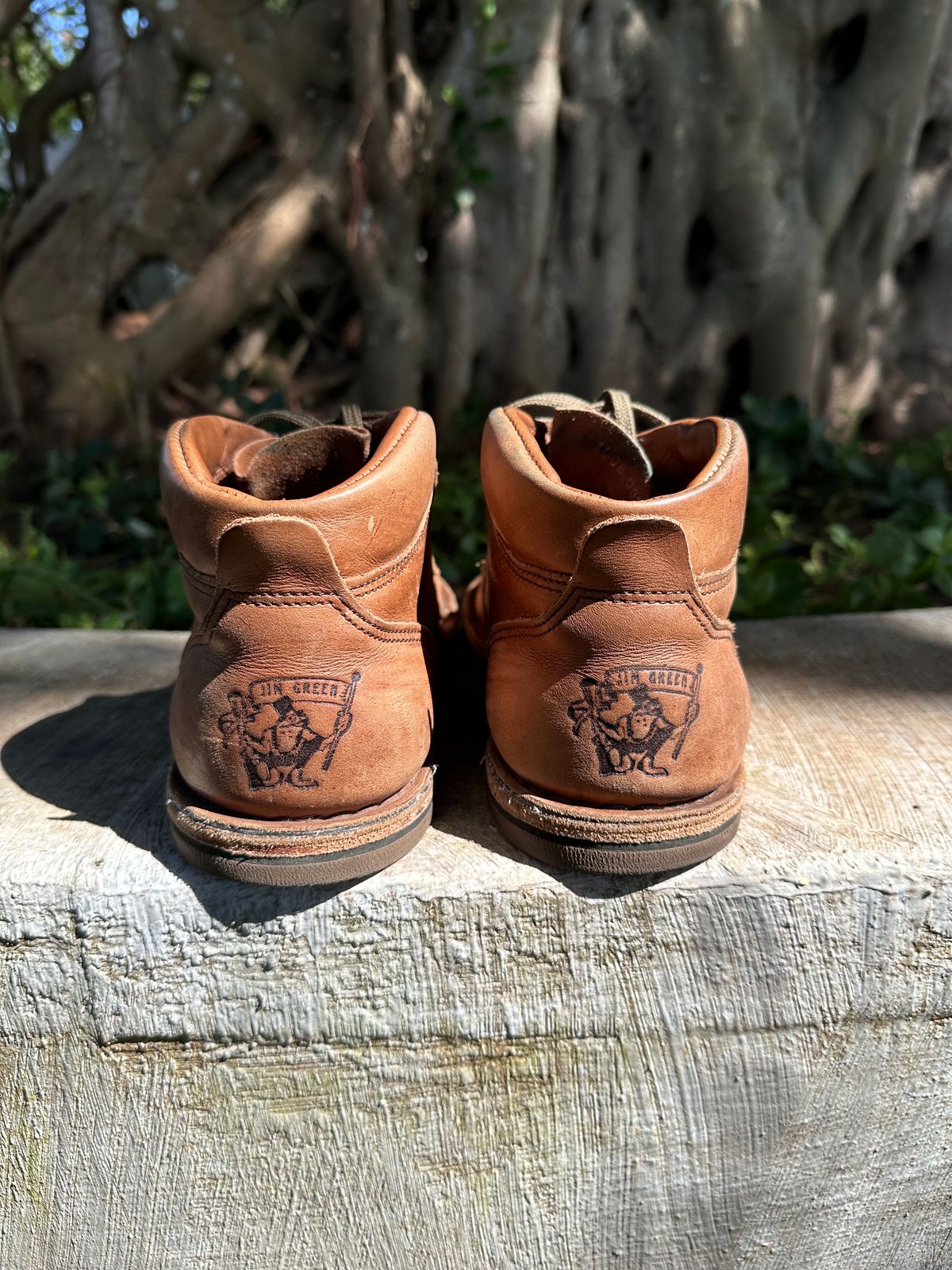 Photo by garethcrouch on February 5, 2024 of the Jim Green Natural Veg Tan in Natural Veg Tan.