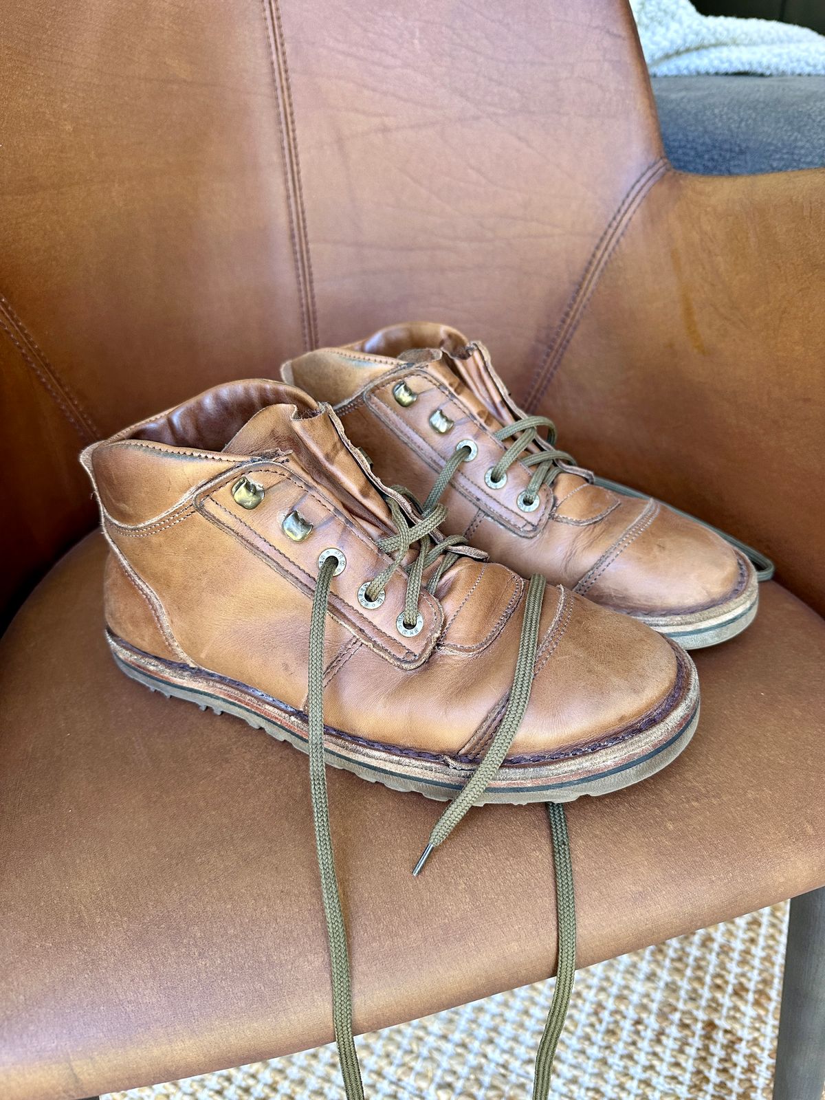 Photo by garethcrouch on March 1, 2024 of the Jim Green Natural Veg Tan in Natural Veg Tan.