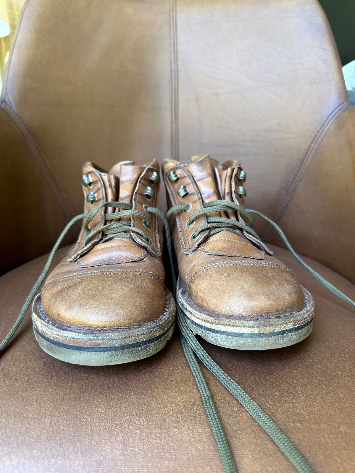 Photo by garethcrouch on March 1, 2024 of the Jim Green Natural Veg Tan in Natural Veg Tan.