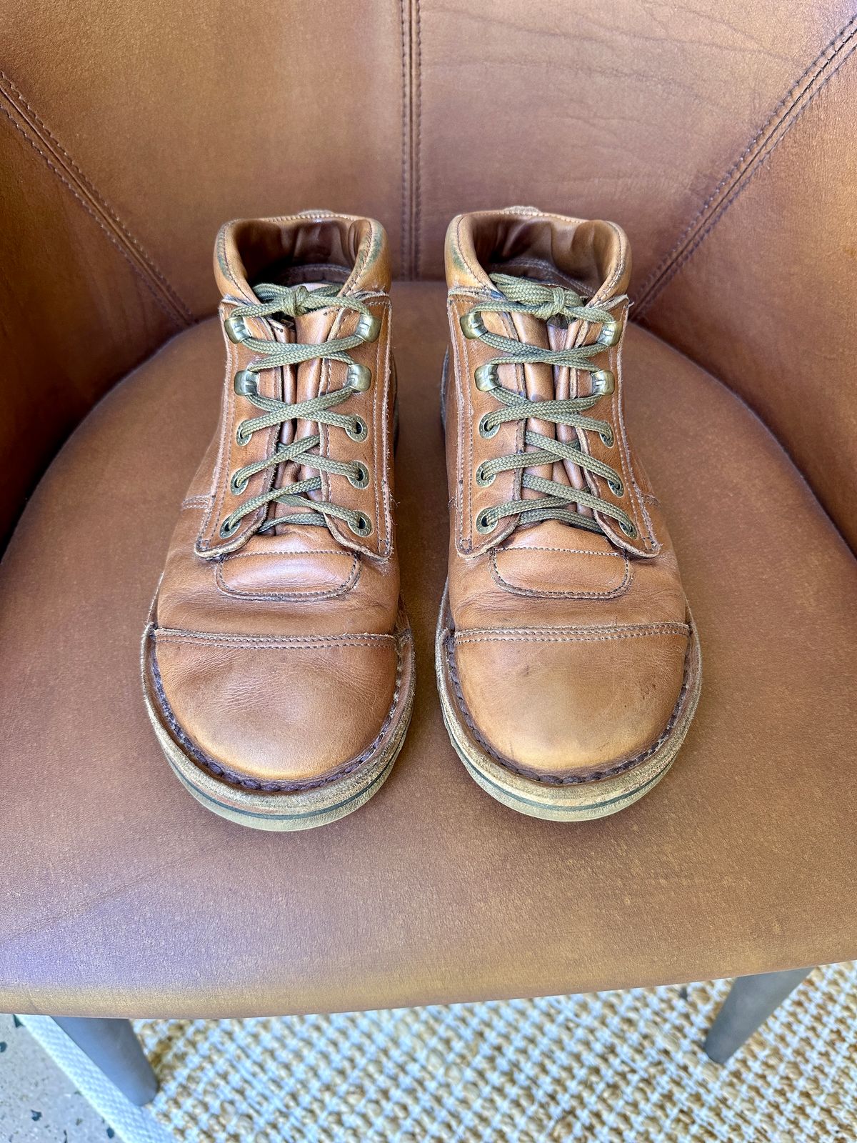 Photo by garethcrouch on March 1, 2024 of the Jim Green Natural Veg Tan in Natural Veg Tan.