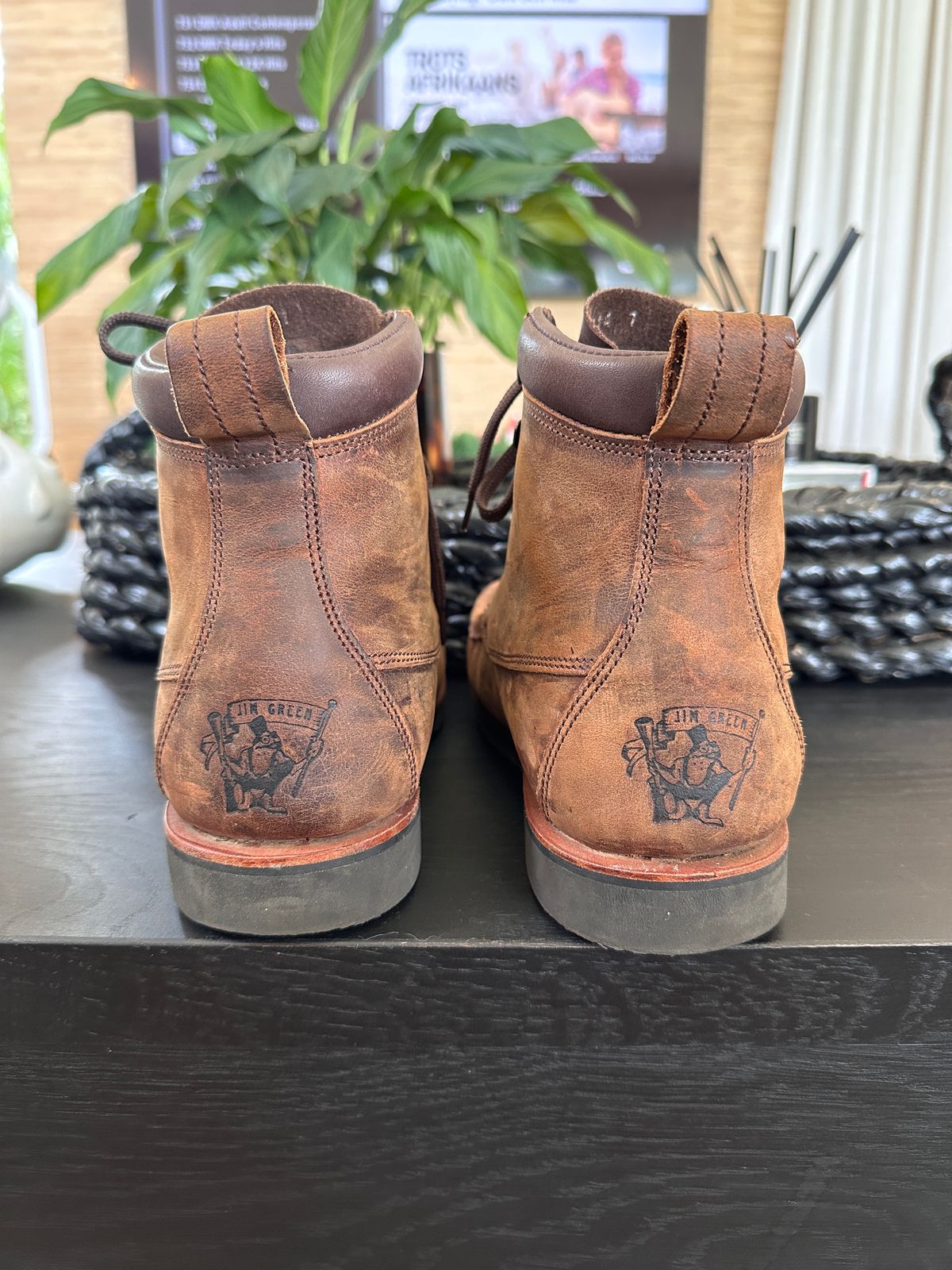 Photo by garethcrouch on December 2, 2024 of the Jim Green Meander Moc Toe in Bronco Brown.