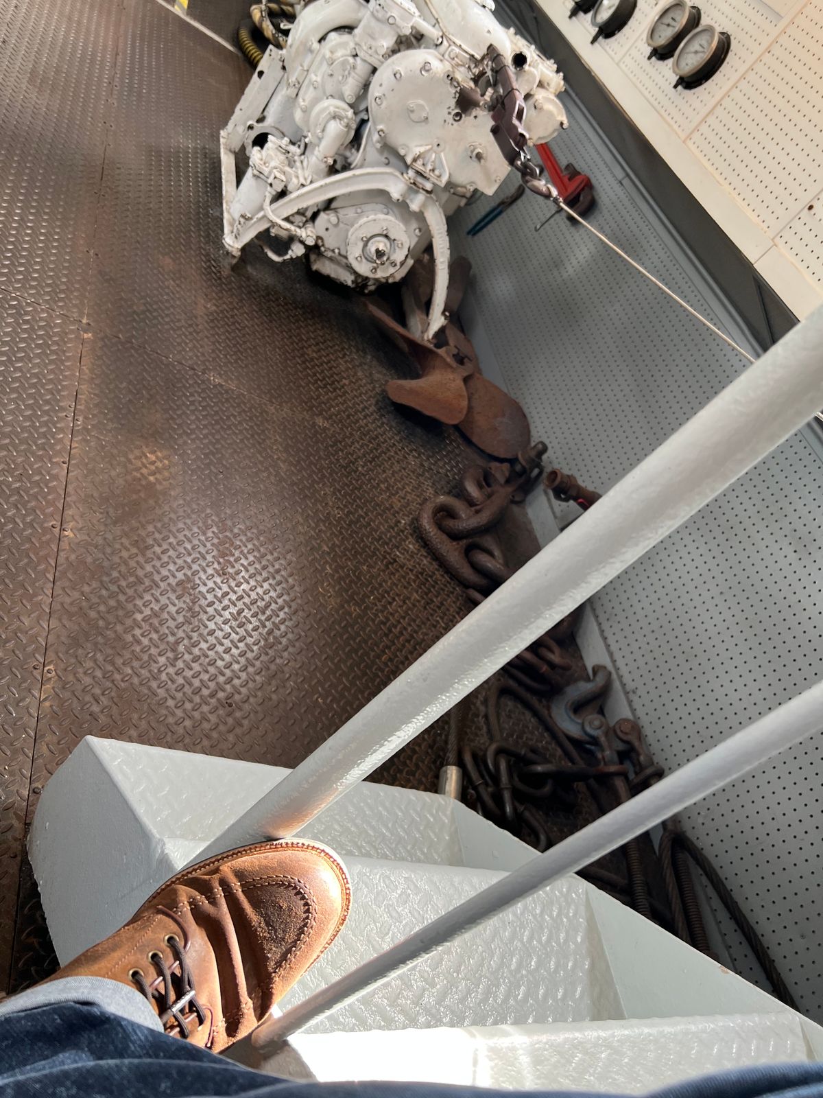 Photo by JNip on April 4, 2023 of the Parkhurst The Niagara in C.F. Stead Light Brown Waxy Commander Suede.