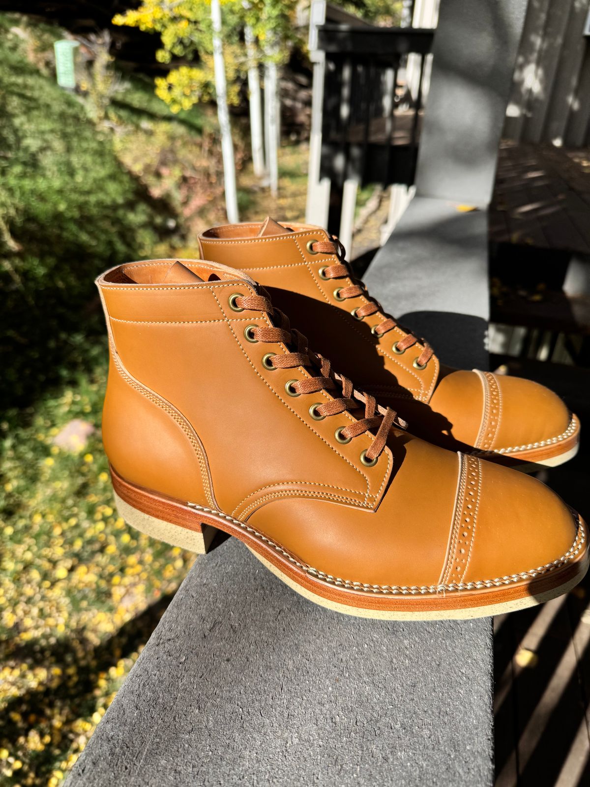 Photo by boots.bikes.rx on October 5, 2025 of the Onderhoud SVC03 Service Boot in Maryam Natural Shell.