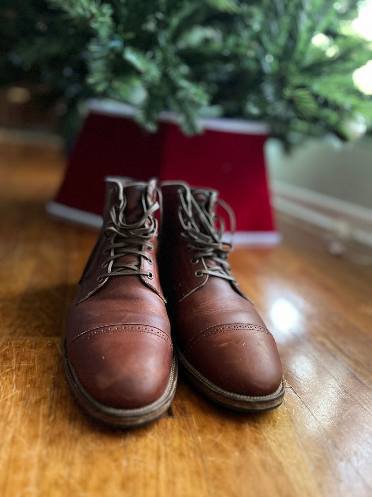 Photo by boots.bikes.rx on January 5, 2023 of the Viberg Service Boot BCT in Horween Saddle Tan Chromepak.