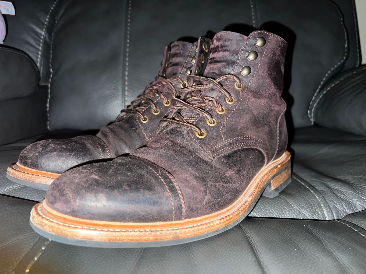 Photo by MichaelCarpenter on February 5, 2025 of the Parkhurst The Richmond in Driftwood Waxy Commander.