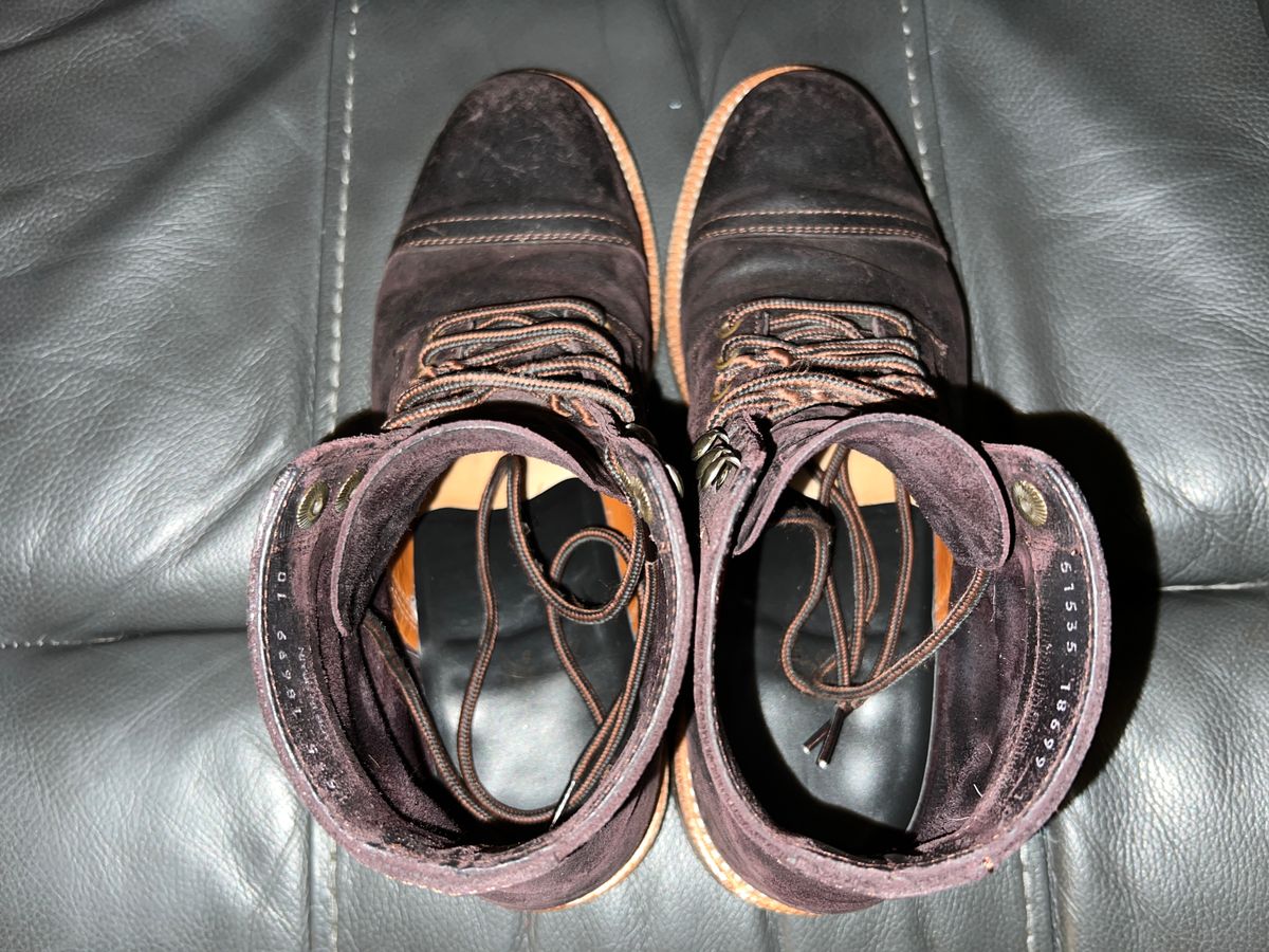 Photo by MichaelCarpenter on February 5, 2025 of the Parkhurst The Richmond in Driftwood Waxy Commander.