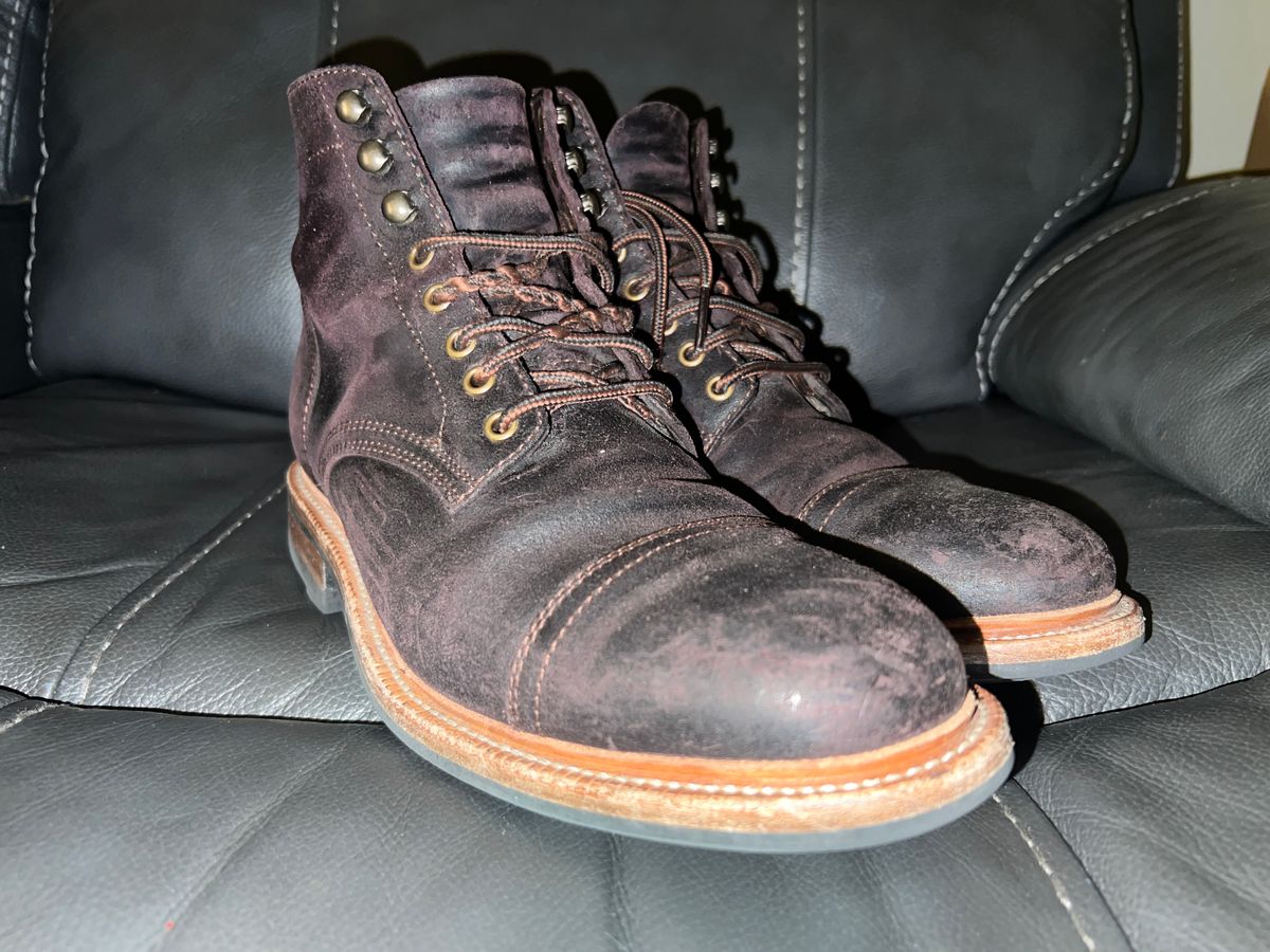 Photo by MichaelCarpenter on March 6, 2025 of the Parkhurst The Richmond in Driftwood Waxy Commander.