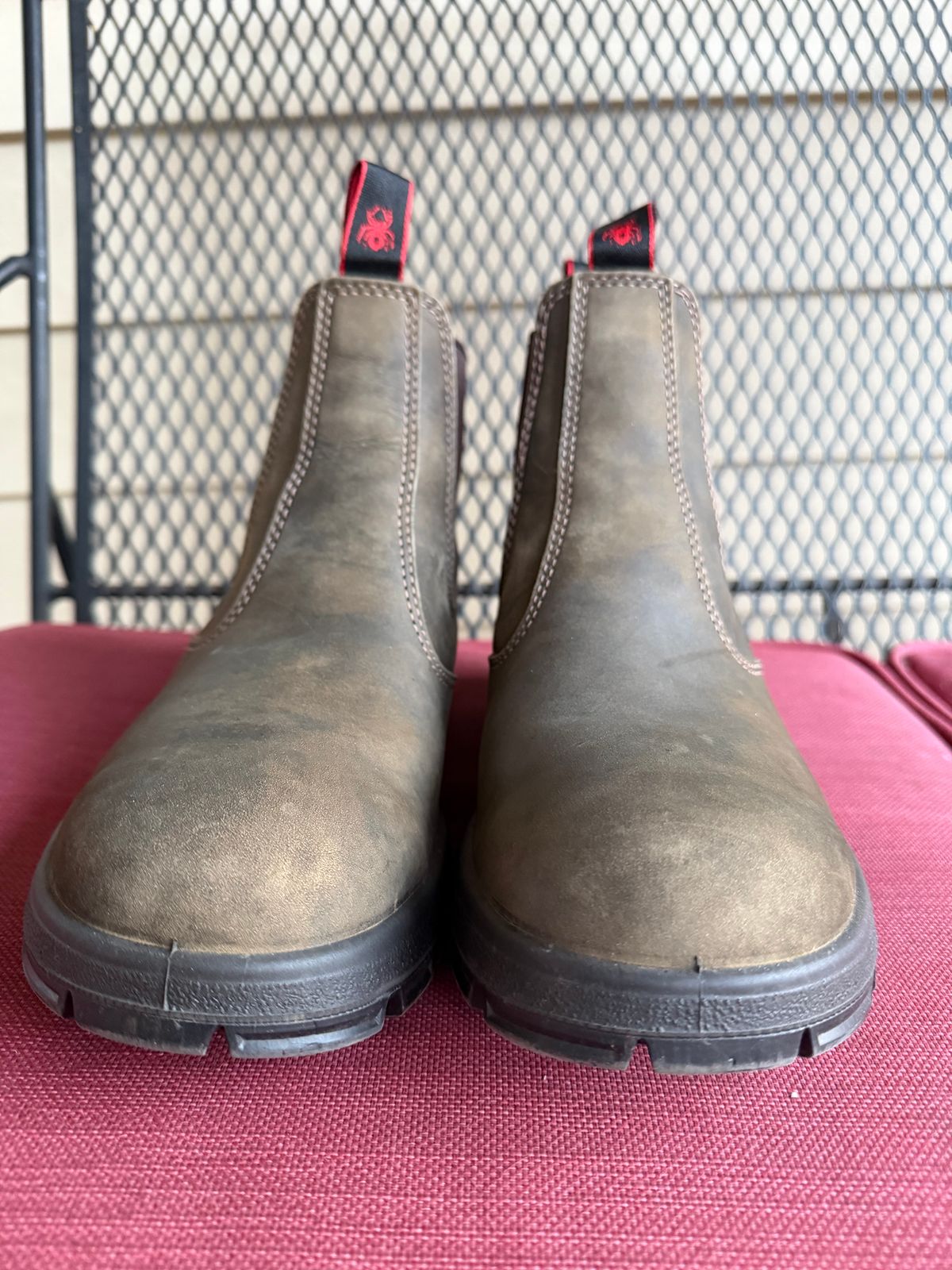 Photo by wtb2 on January 5, 2026 of the Redback Iron Bark in Iron Bark Full Grain.