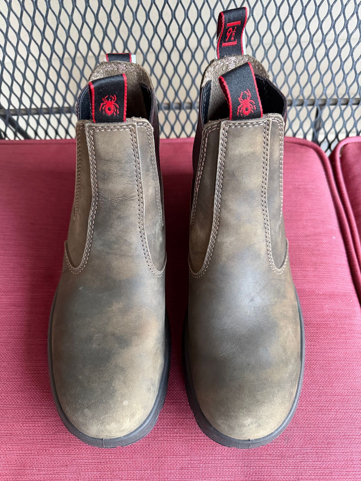 Photo by wtb2 on January 5, 2026 of the Redback Iron Bark in Iron Bark Full Grain.