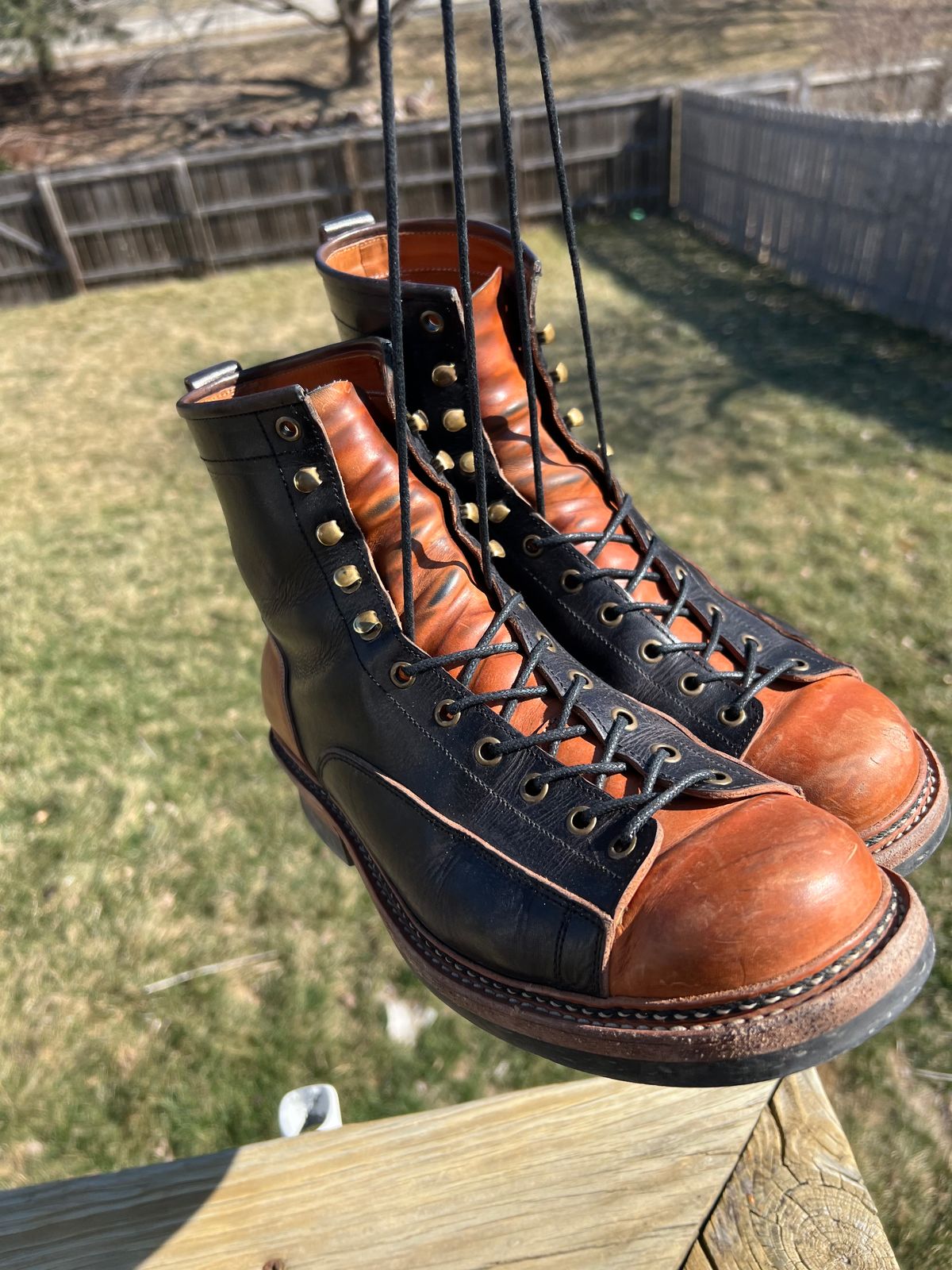 Photo by neocynn on March 1, 2024 of the Jakkrabbits 7-Inch Tamarin Boots in Badalassi Carlo Bone Pueblo.