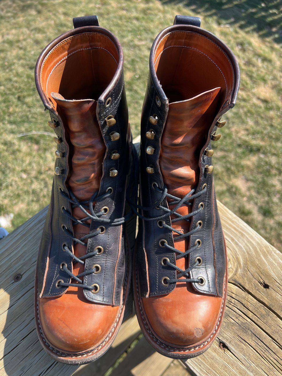 Photo by neocynn on March 1, 2024 of the Jakkrabbits 7-Inch Tamarin Boots in Badalassi Carlo Bone Pueblo.