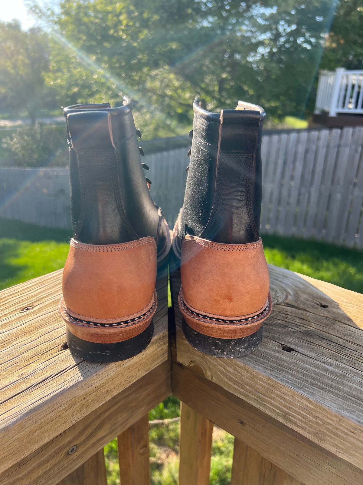 Photo by neocynn on October 1, 2023 of the Jakkrabbits 7-Inch Tamarin Boots in Badalassi Carlo Bone Pueblo.