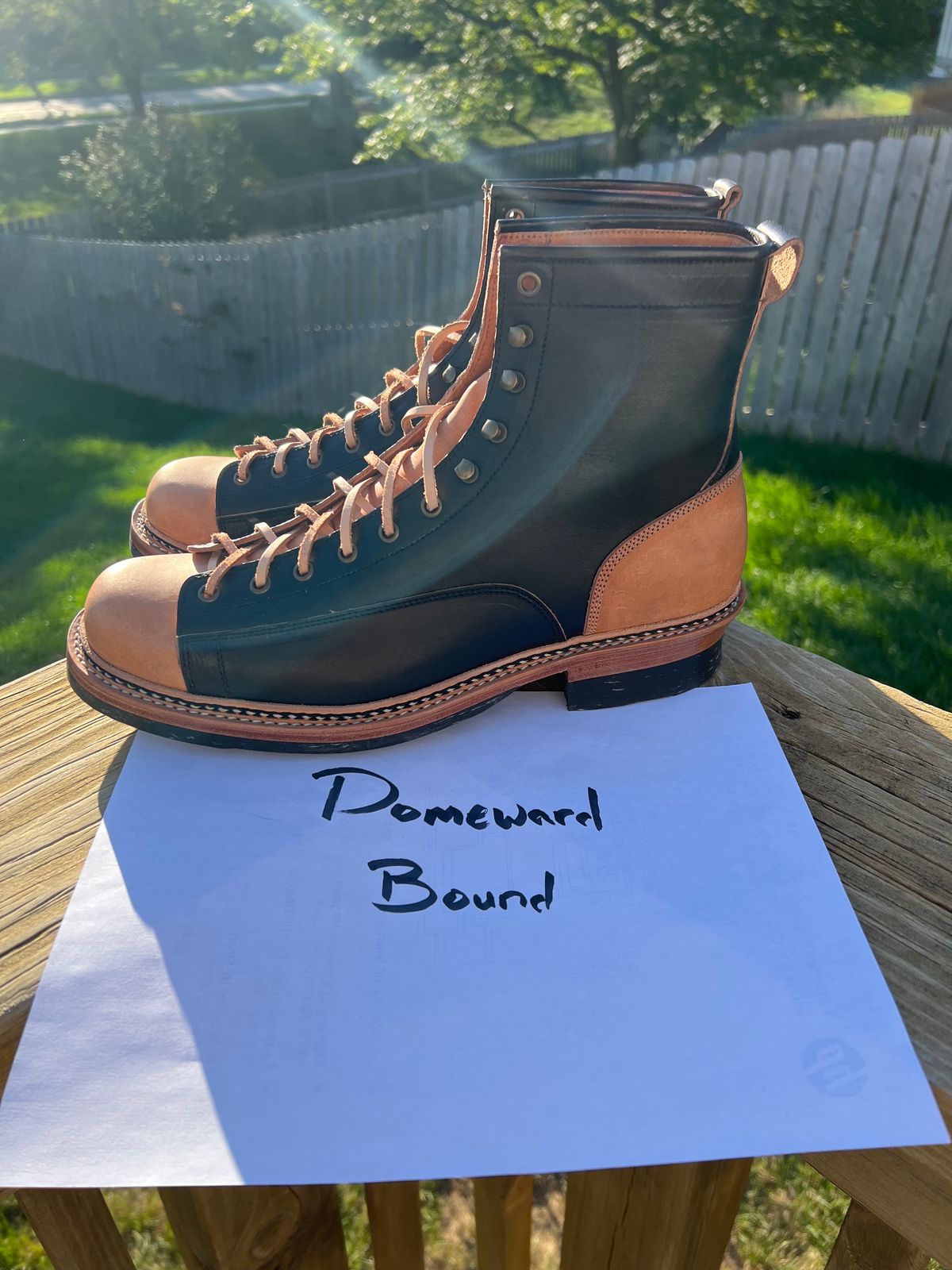 Photo by neocynn on October 1, 2023 of the Jakkrabbits 7-Inch Tamarin Boots in Badalassi Carlo Bone Pueblo.