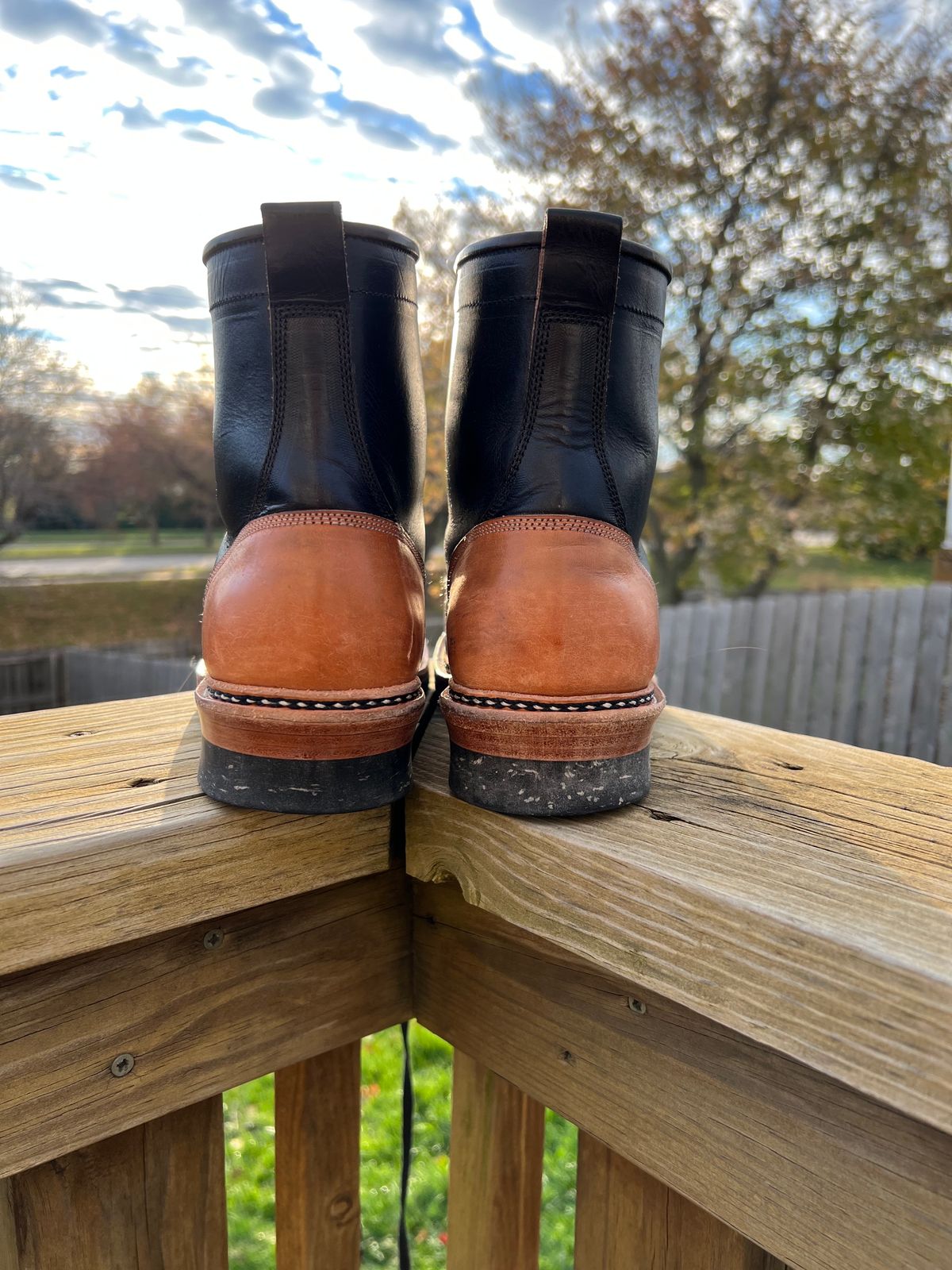 Photo by neocynn on November 5, 2023 of the Jakkrabbits 7-Inch Tamarin Boots in Badalassi Carlo Bone Pueblo.