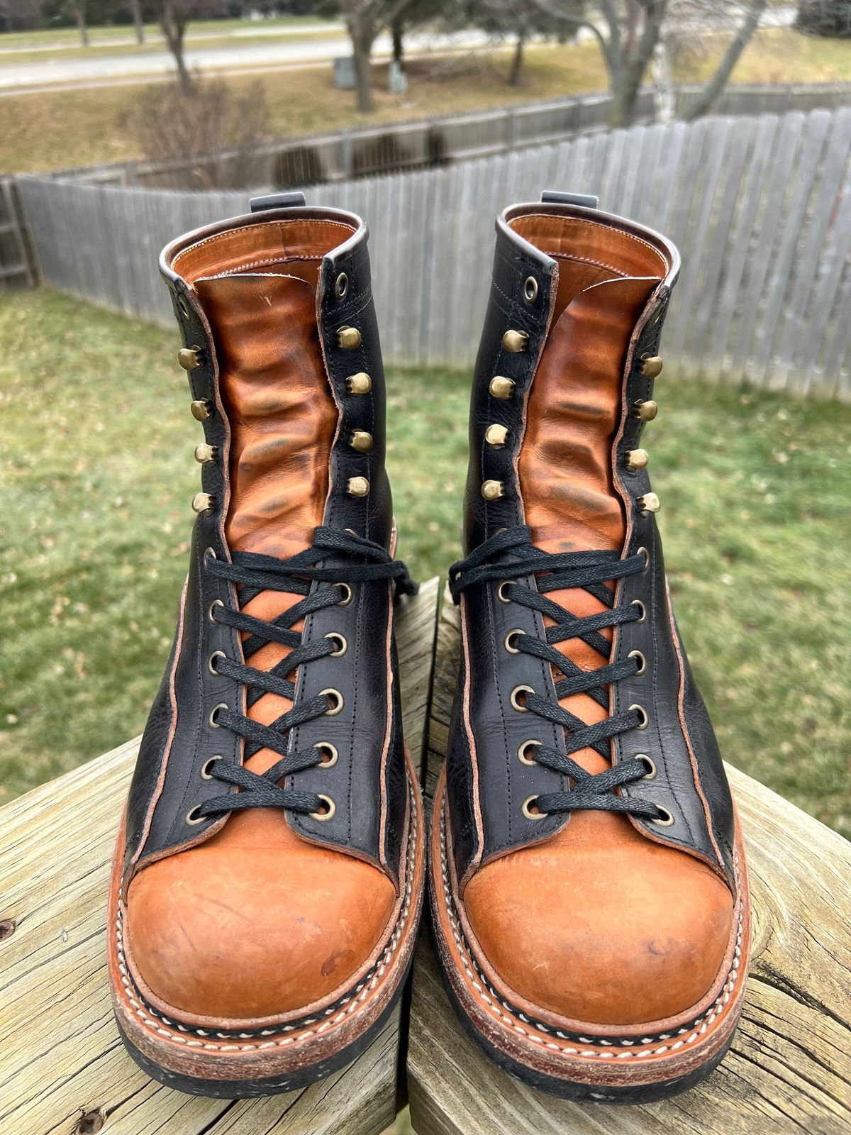 Photo by neocynn on January 5, 2024 of the Jakkrabbits 7-Inch Tamarin Boots in Badalassi Carlo Bone Pueblo.