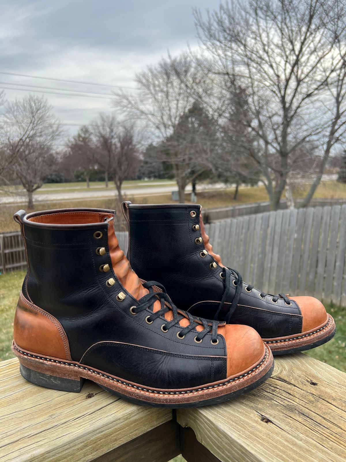 Photo by neocynn on January 5, 2024 of the Jakkrabbits 7-Inch Tamarin Boots in Badalassi Carlo Bone Pueblo.