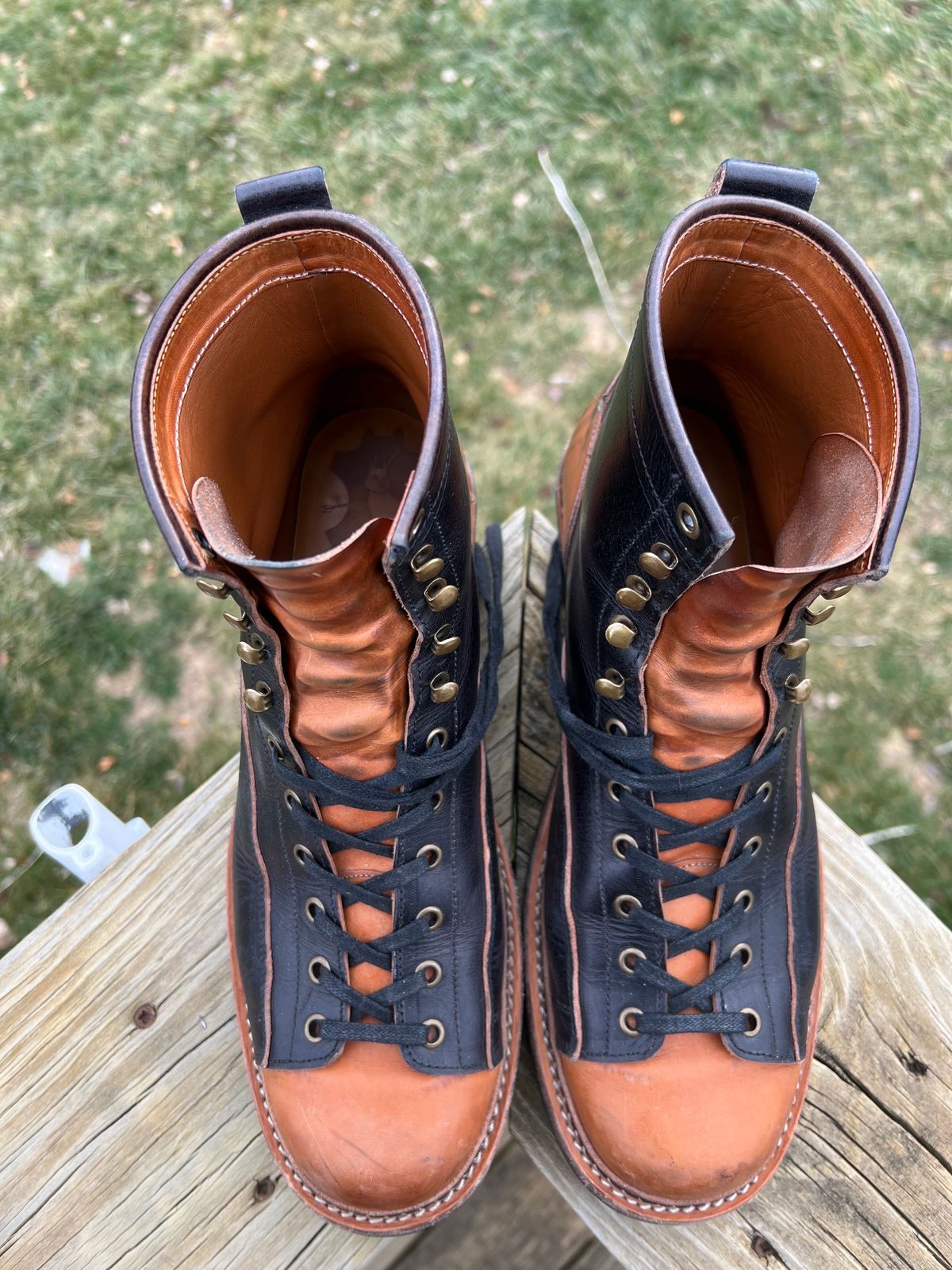 Photo by neocynn on January 5, 2024 of the Jakkrabbits 7-Inch Tamarin Boots in Badalassi Carlo Bone Pueblo.