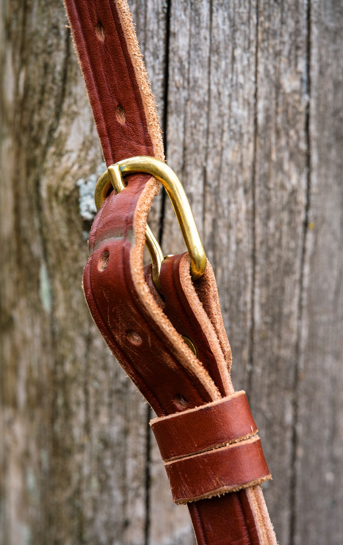 Photo by amvoith on April 2, 2026 of the Homestead Brand Standard Duffle No. 2004 in USA Tanned Full Grain 6-8oz Leather.