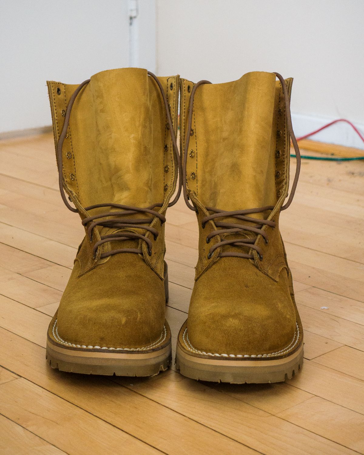 Photo by amvoith on March 3, 2025 of the Nicks Tactical in WeaherShield Coyote Brown Roughout.